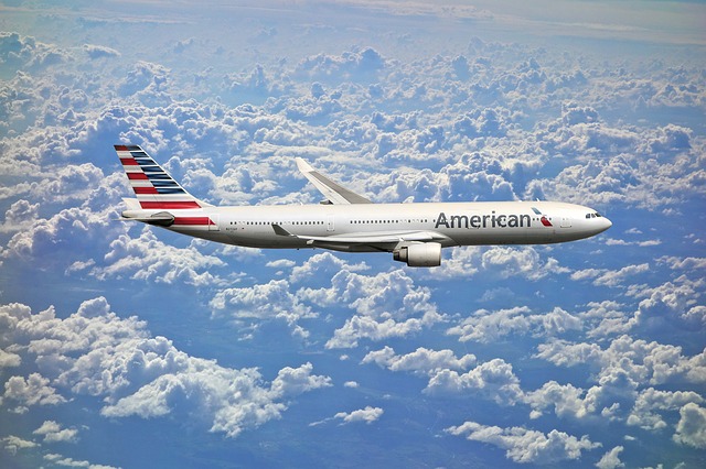 dopravní letadlo american