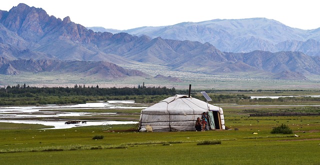 jurta mongolsko