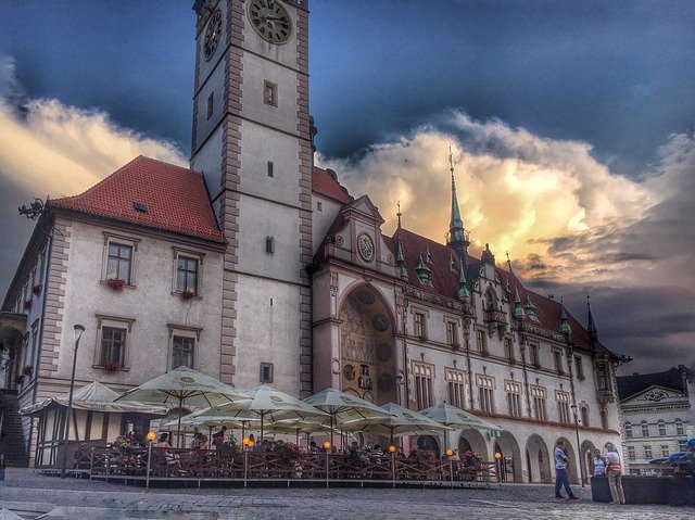 městská radnice v Olomouci